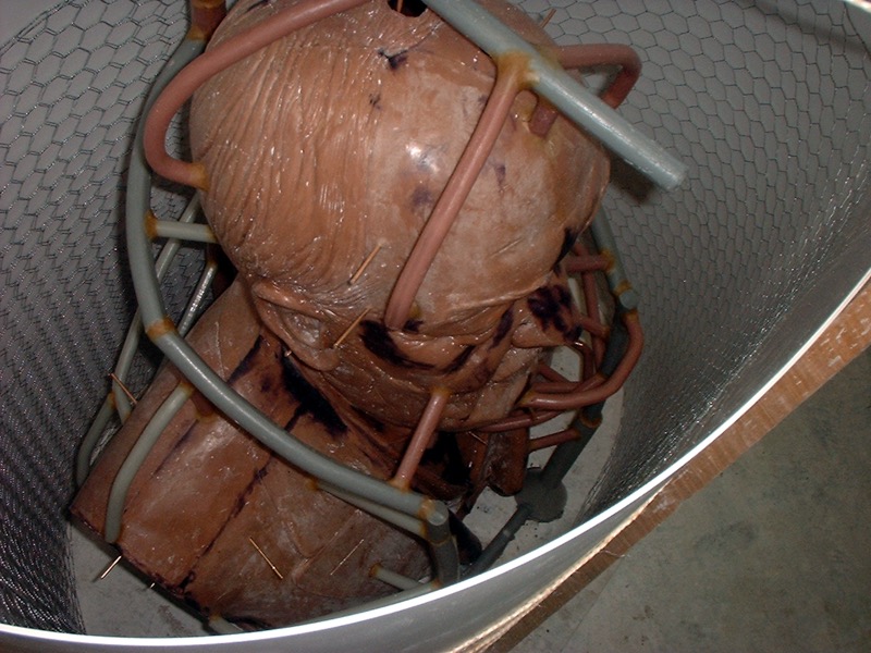 als Vorlage f&uuml;r die Bronze